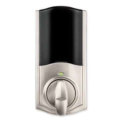 Kwikset Convert Smart Lock Conversion Kit with Zigbee, Satin Nickel